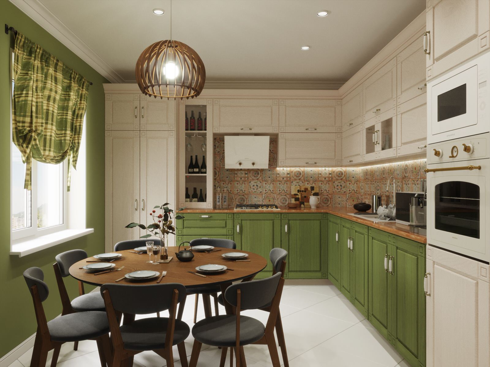 Обложка проекта: Интерьер жилого дома в классическом стиле