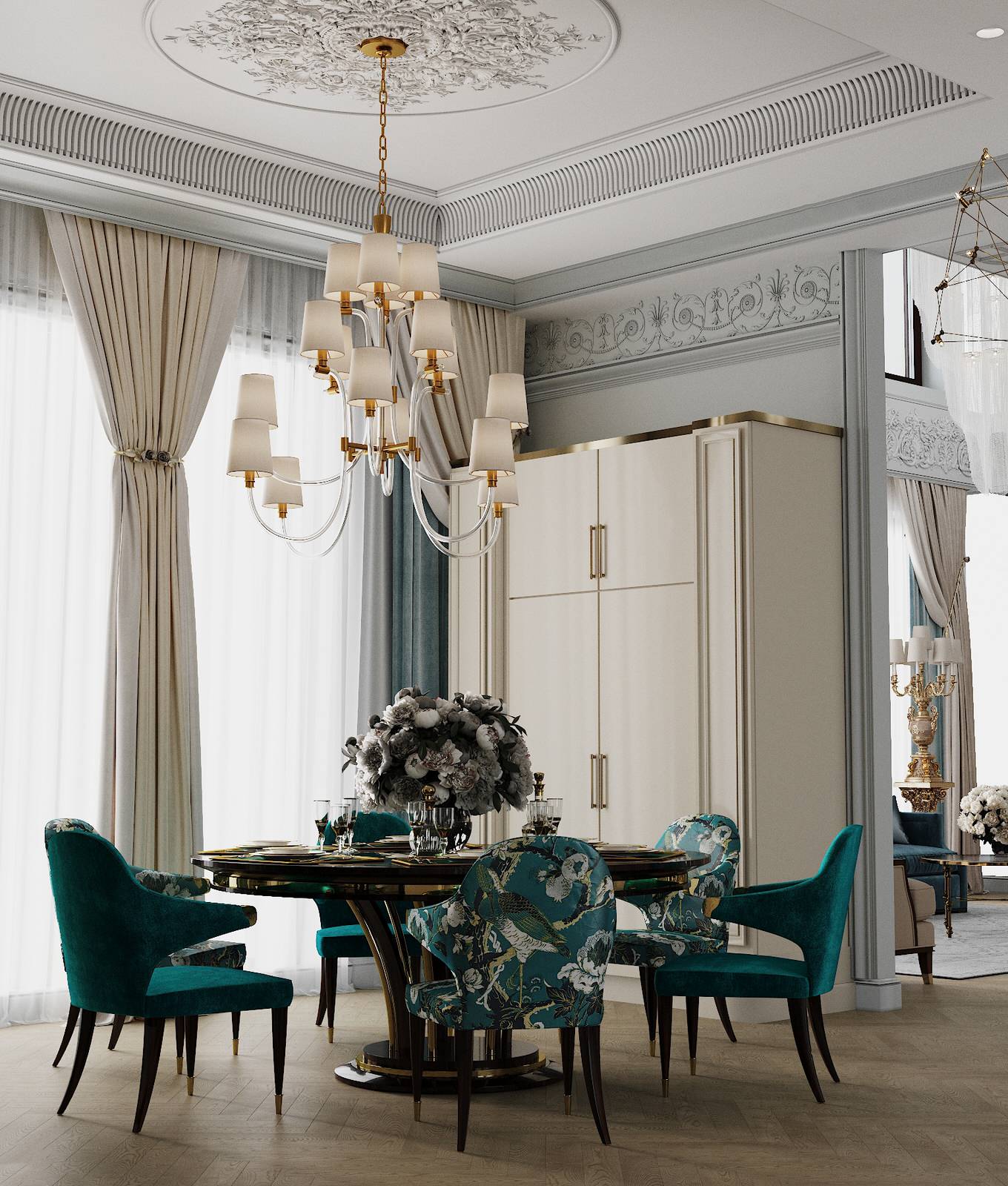 Обложка проекта: Усадьба в классическом стиле