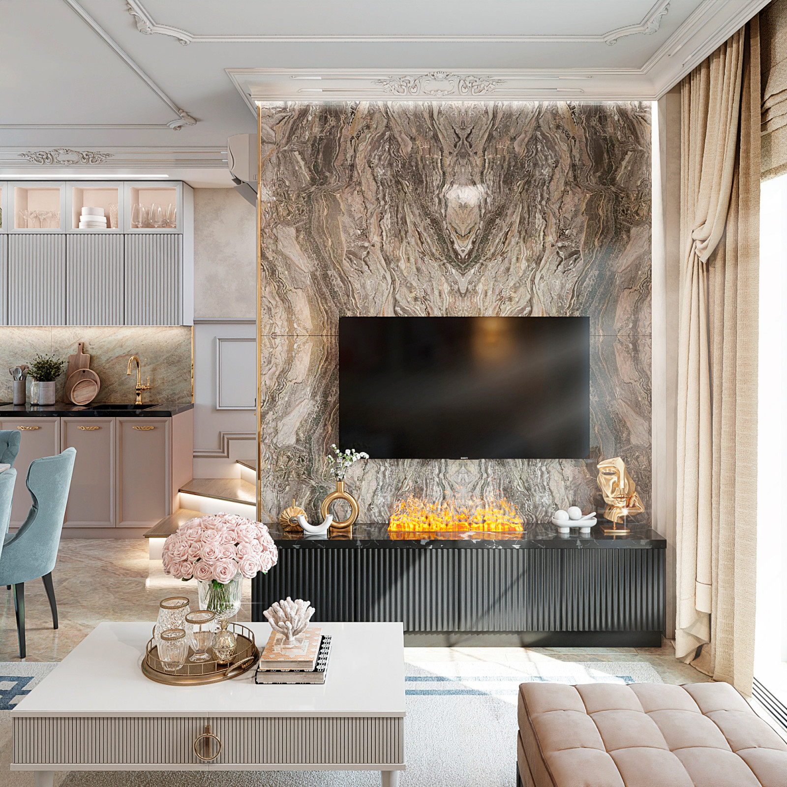 Проект трехэтажного дома