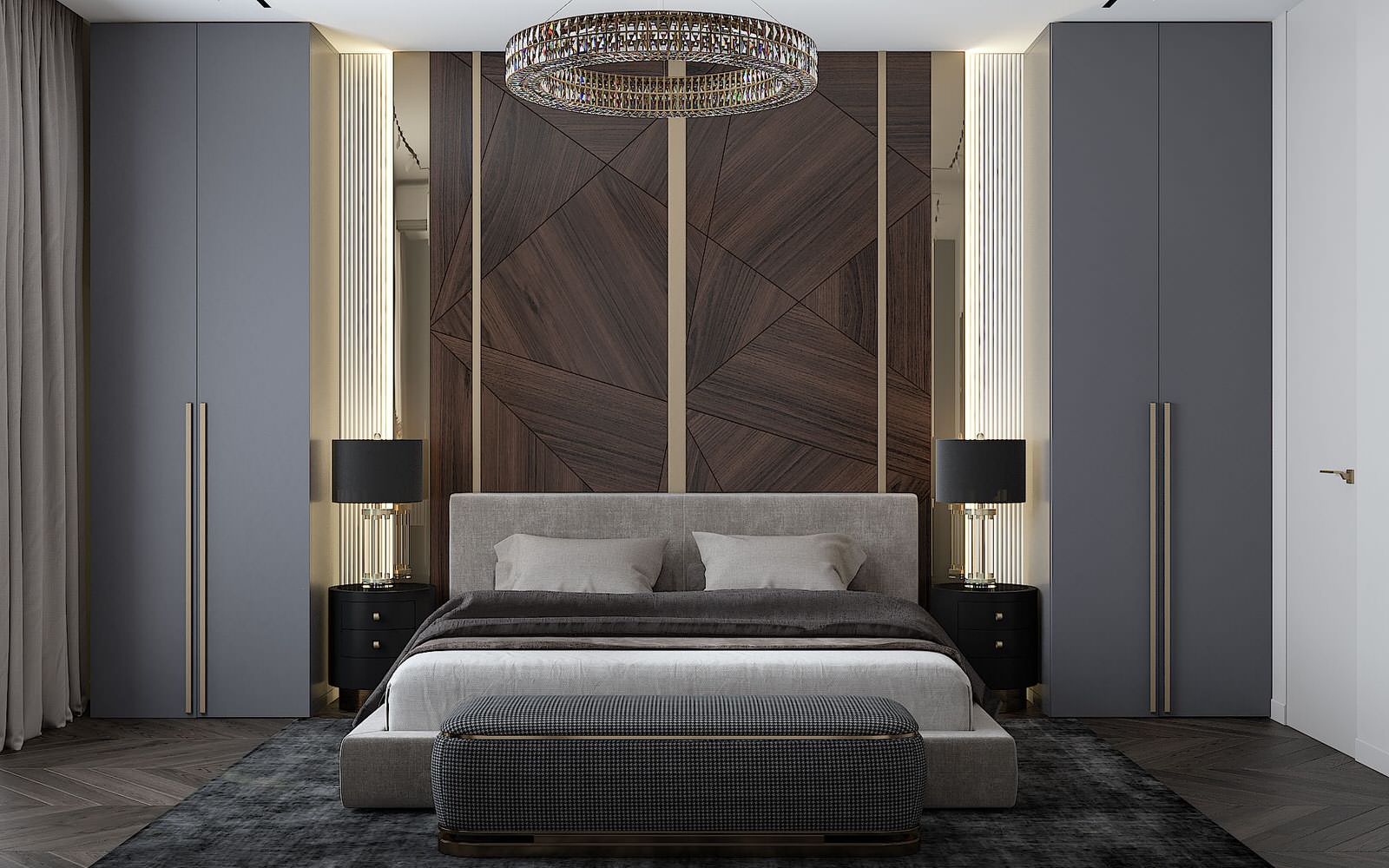 Дизайн проект квартиры 78м2 ЖК "Резиденция Композиторов"