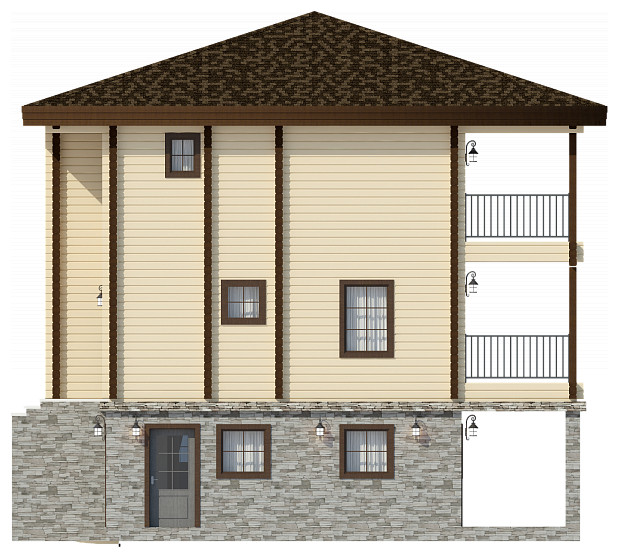 Комбинированный проект гостиничного типа | Пегас 352