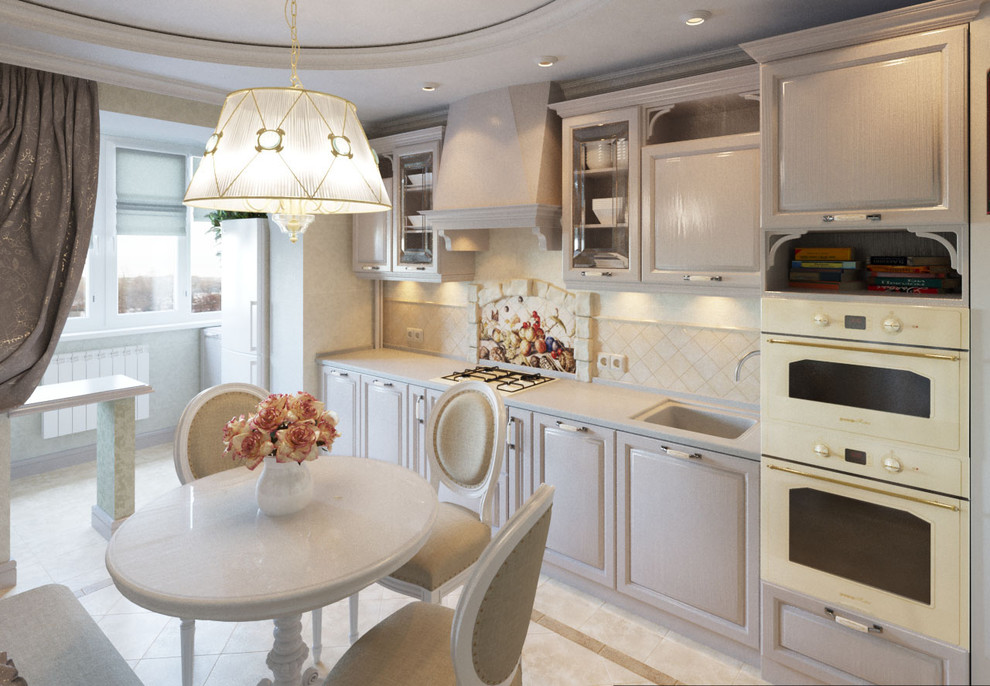 Интерьер двухкомнатной квартиры в ЖК Аэробус (70 кв. м)