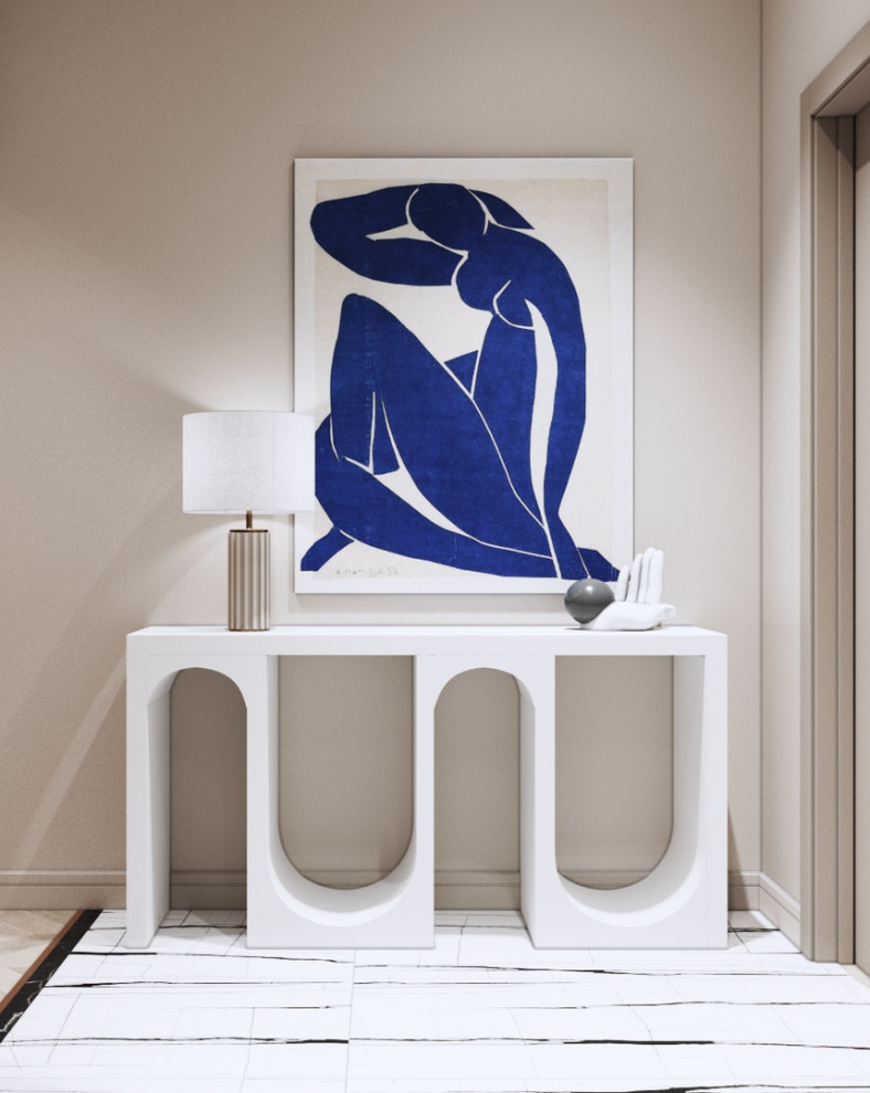 ДОМ с синим человечком