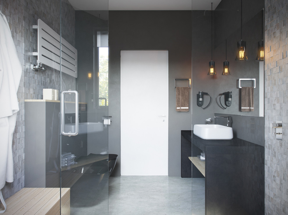 Ванная в коттежде