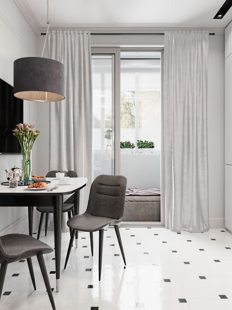 Контрастный белый