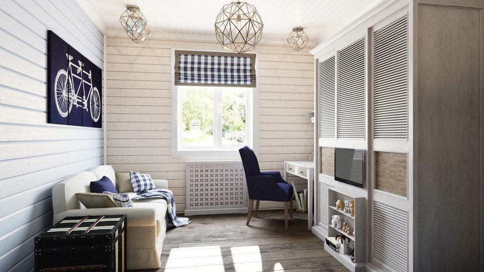 Дачный дом в стиле прованс