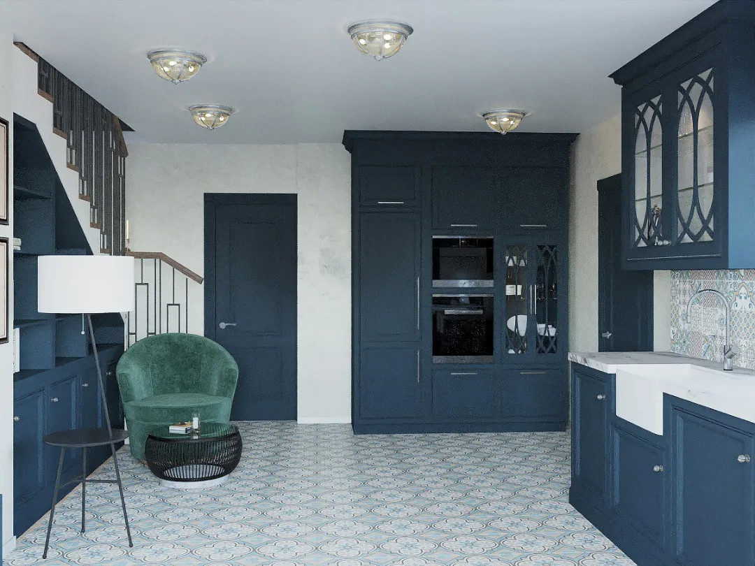 Обложка проекта: Загородный дом в современной классике