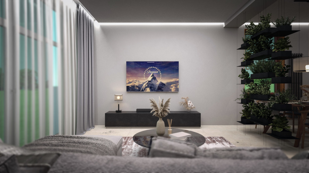 Гостиная в частном доме