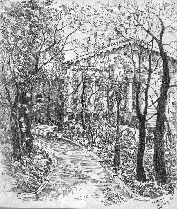 Мои черно-белые рисунки