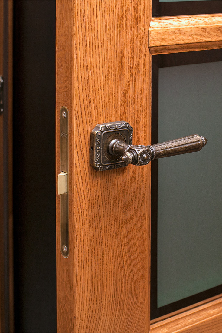 Дверь из массива дуба модель Византия 3