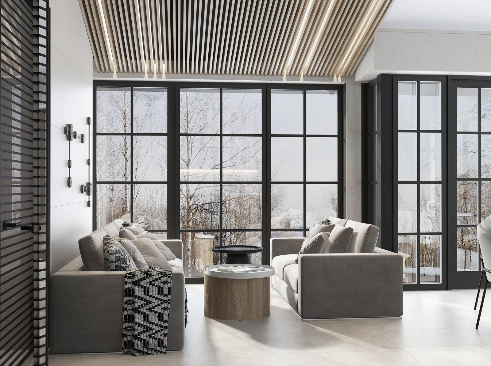 Комната отдыха в частном доме 67m2