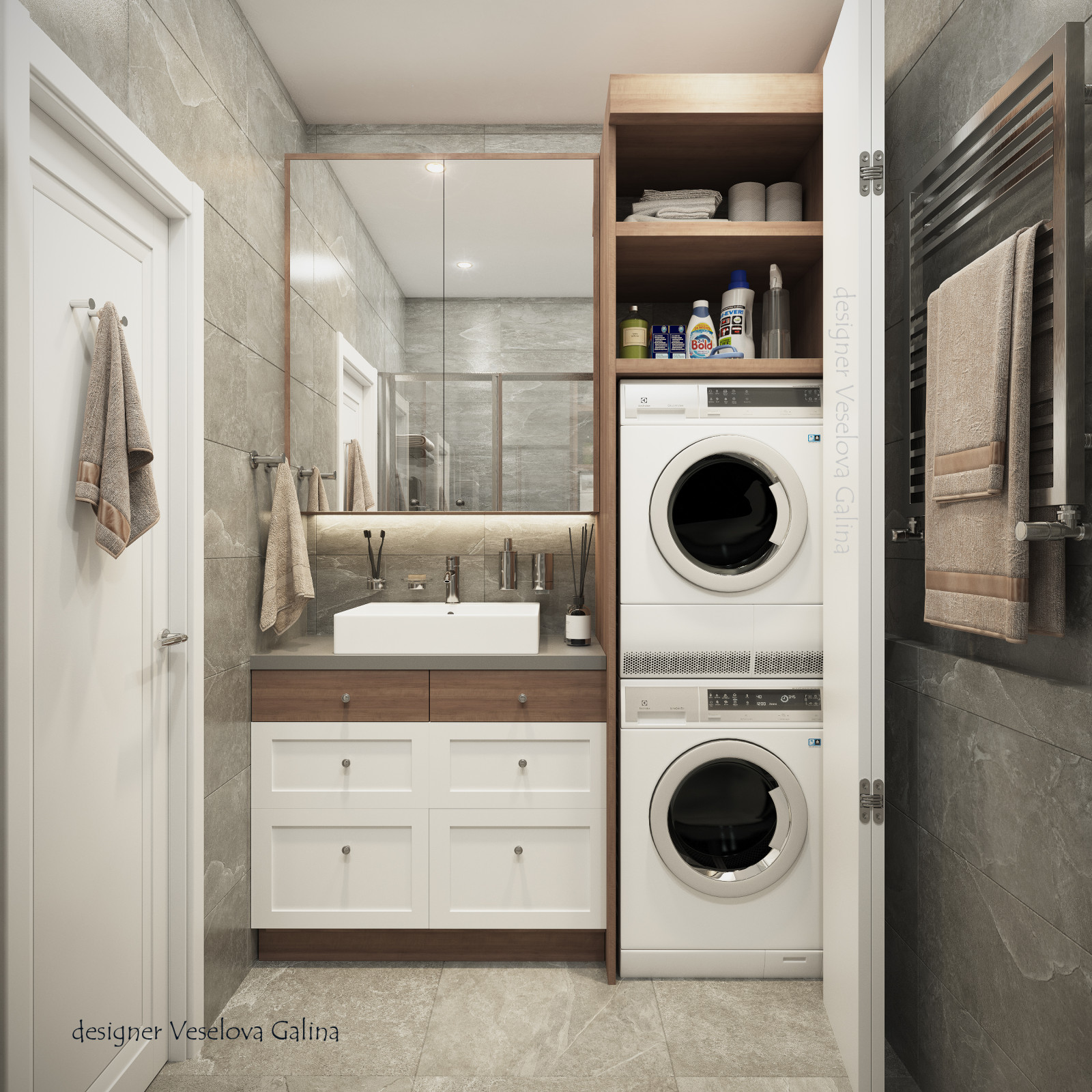 Обложка проекта: ванная комната МАЛЮТКА