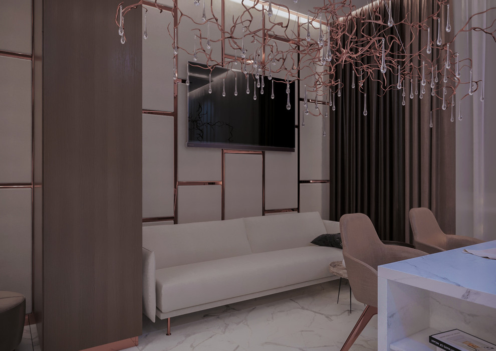 Room_012_интерьер квартиры "Москва, ул. Новый Арбат, 30/9"