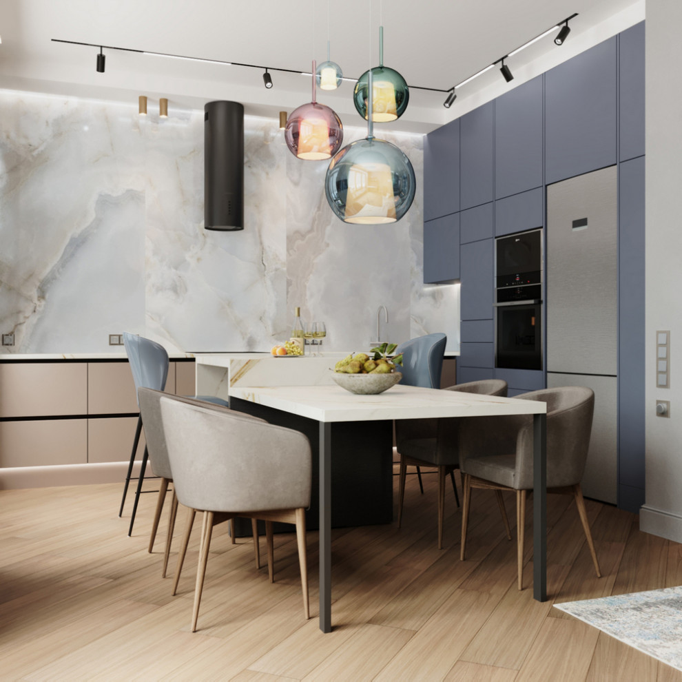 Кухня-гостиная в ЖК "Filicity"