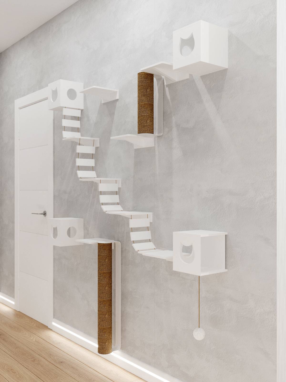 Трехкомнатная квартира в СПб, ЖК "Svetlana Park"