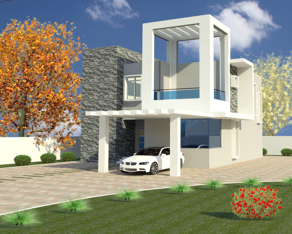 Обложка проекта: Индивидуальный жилой дом