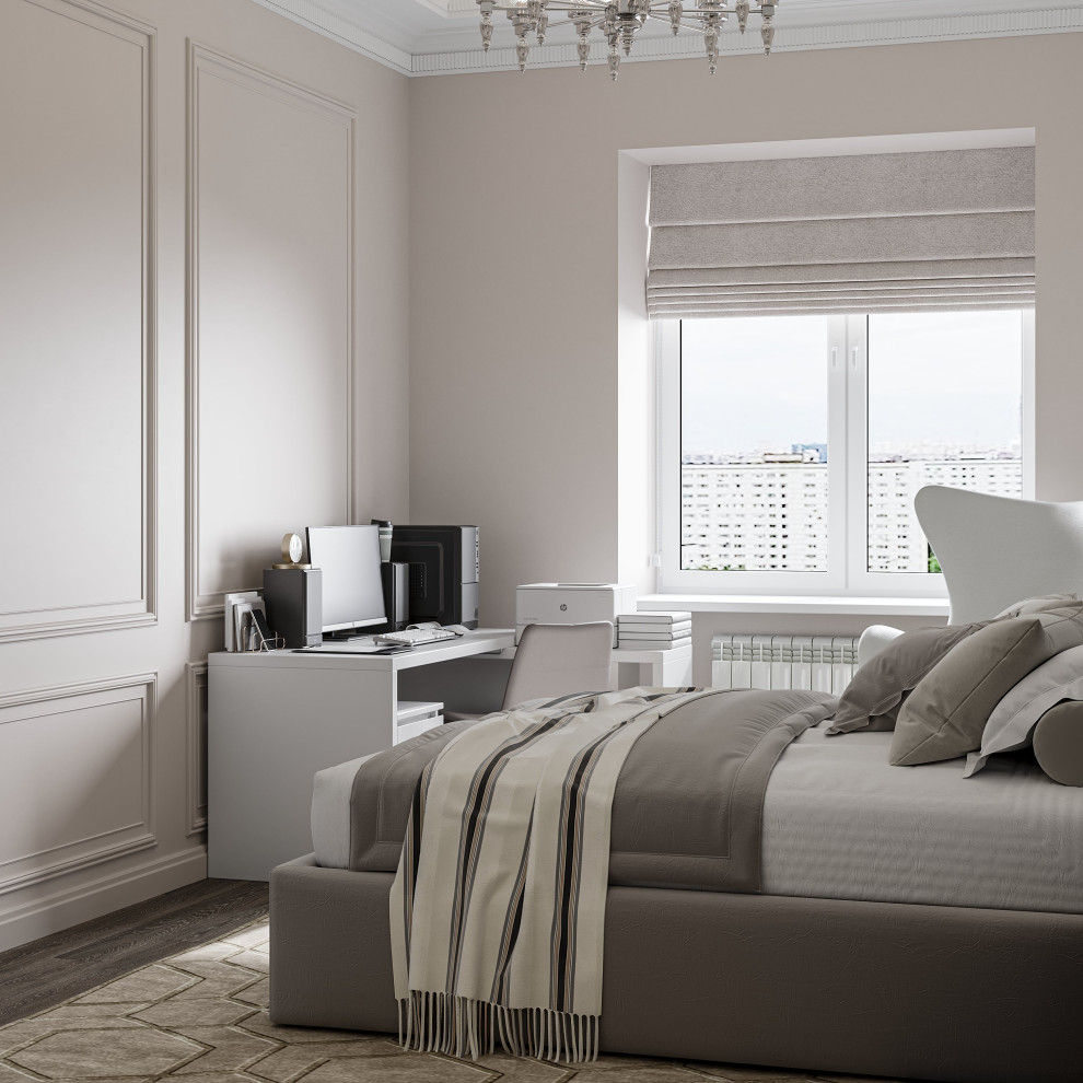 2-комнатная квартира для молодой пары на Ленинском проспекте. 70м2