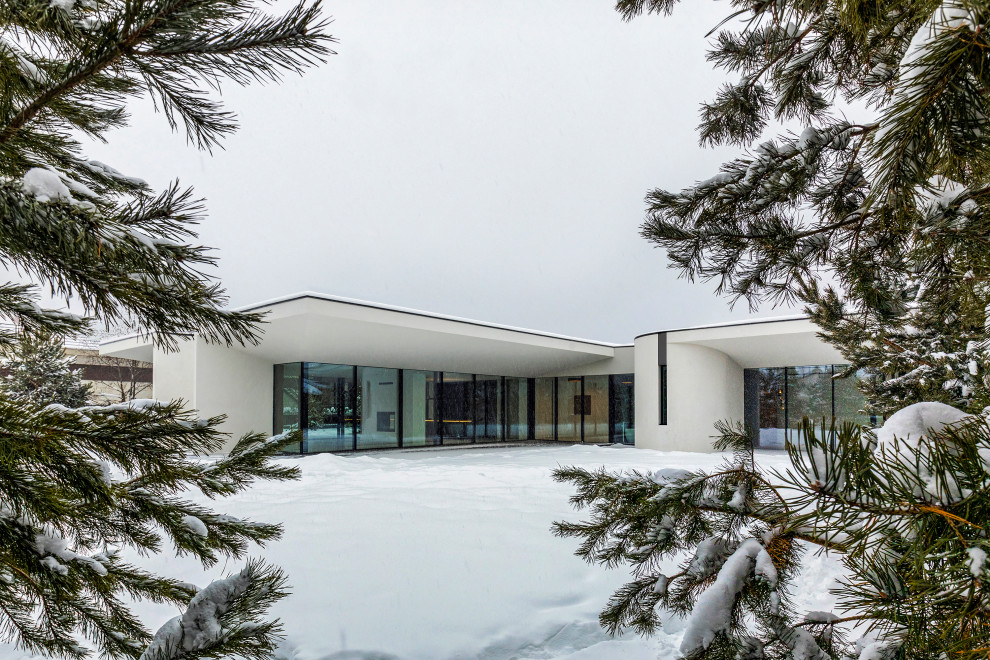 Обложка проекта: ВОПЛОЩЕНИЕ АРХИТЕКТУРНОЙ ИДЕИ В ЖИЗНЬ В КП "МОНТЕВИЛЬ"