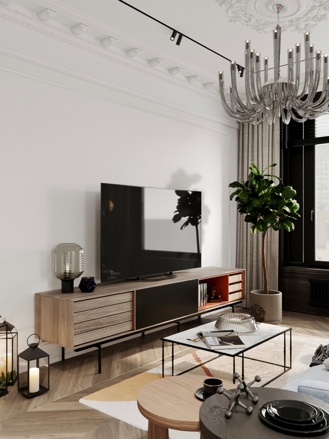 Квартира для сына дизайнера с отличным вкусом