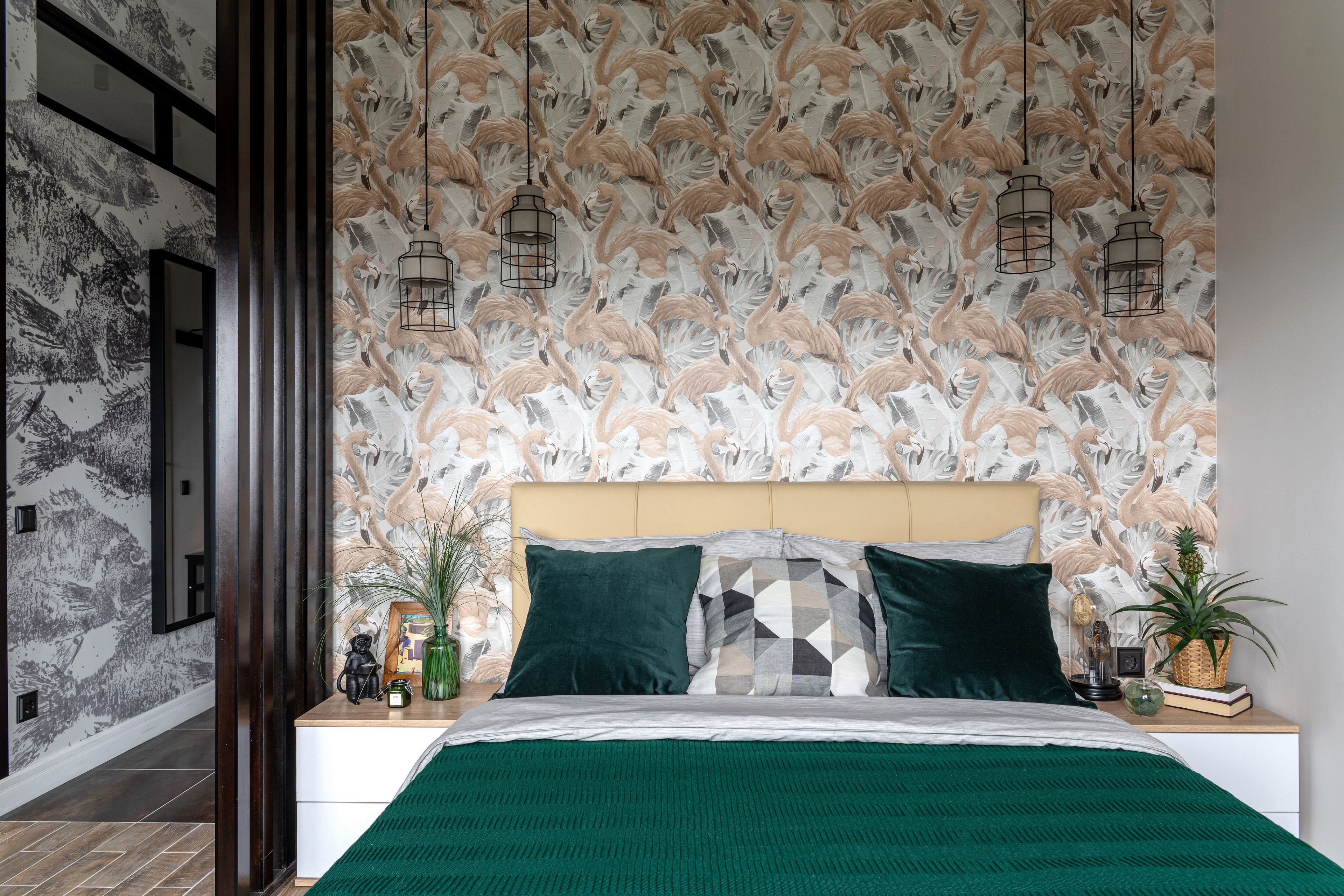 Houzz тур: Микролофт 38 кв.м с элементами тропиков