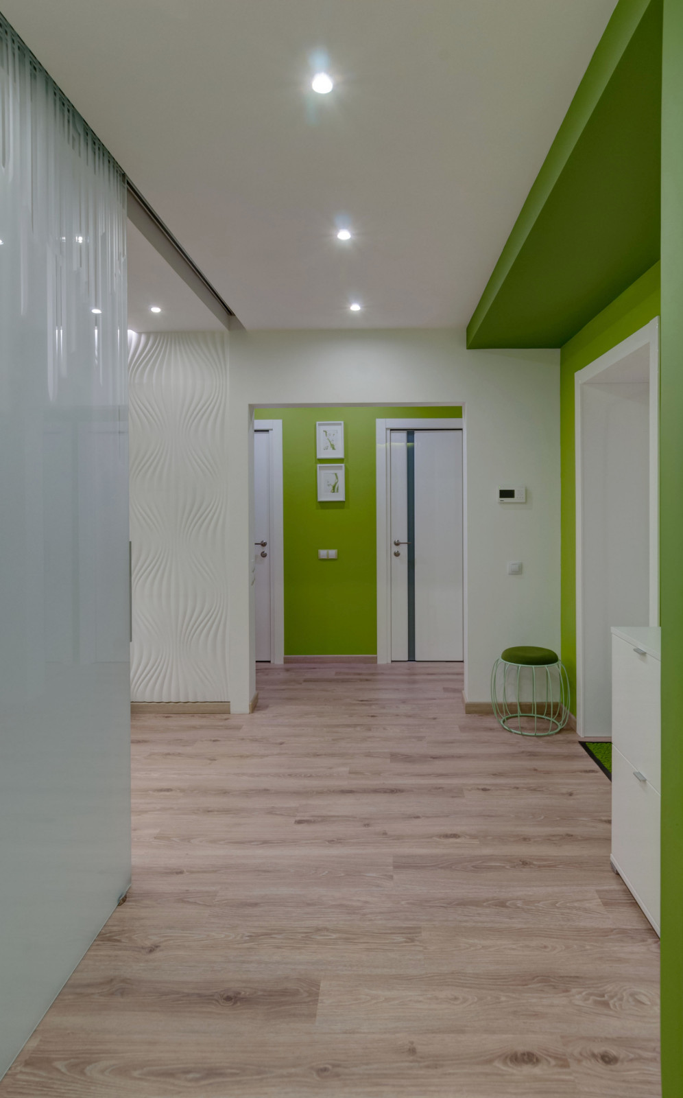 "Акварельная драма" - квартира с яркой индивидуальностью