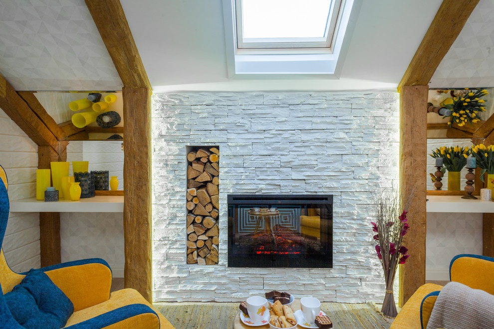 Яркие спальни