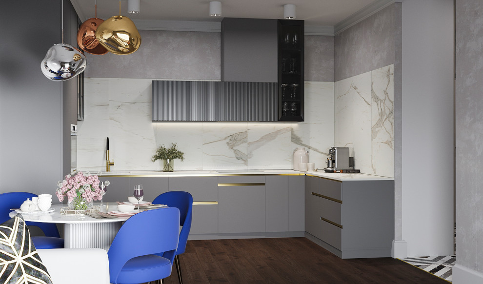 кухня-гостиная 28м2