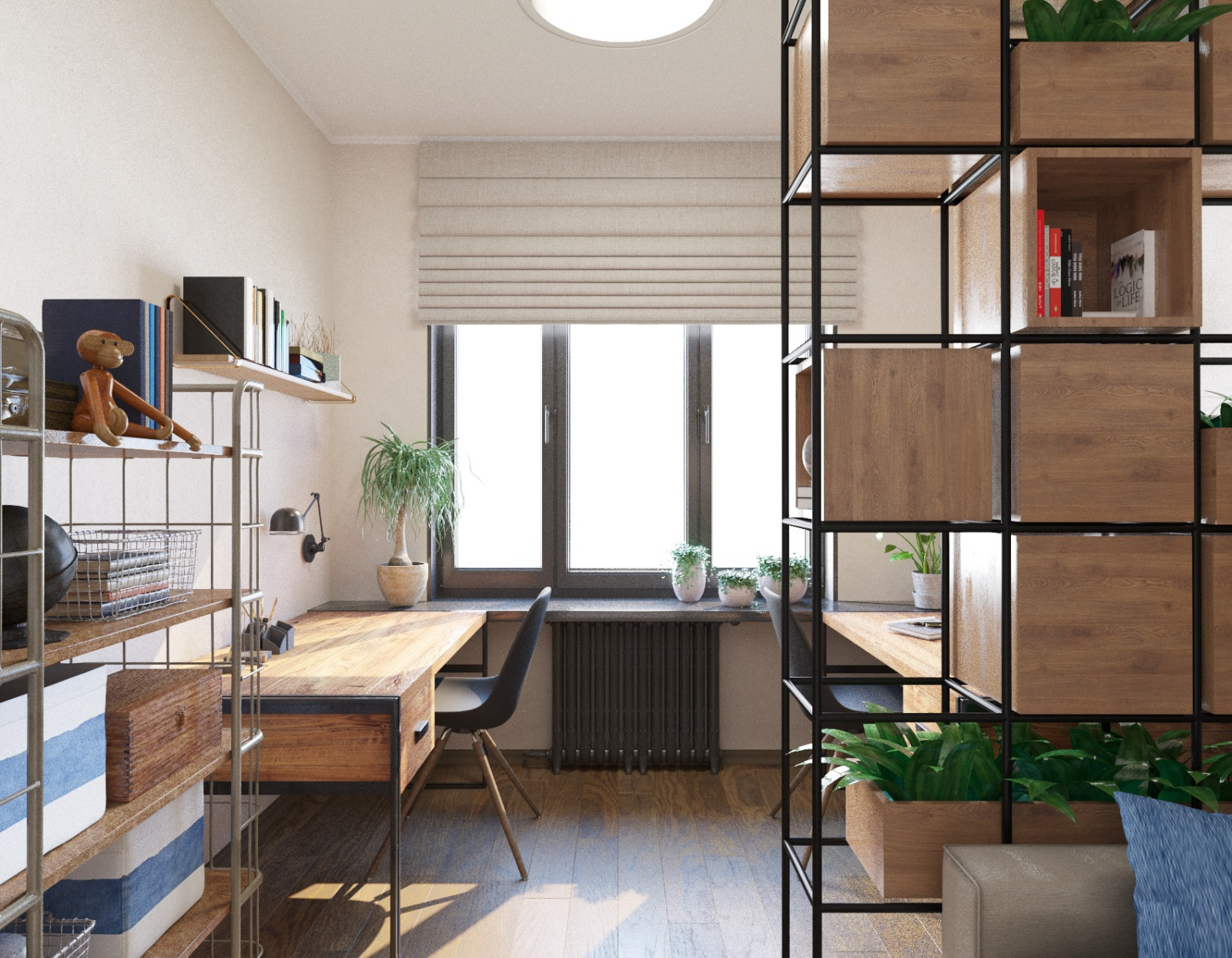 Современная квартира для молодожёнов