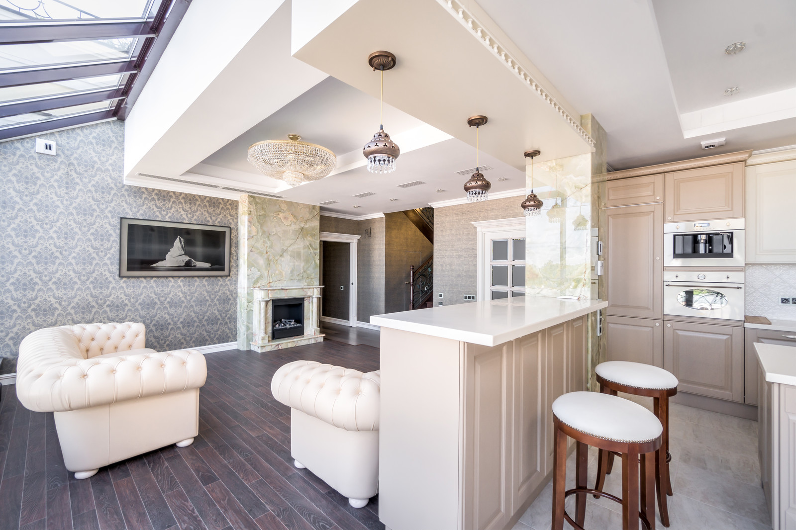 Кухня-гостинная