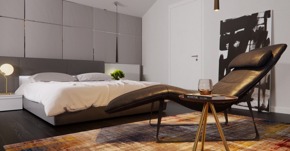 Modern bedroom space