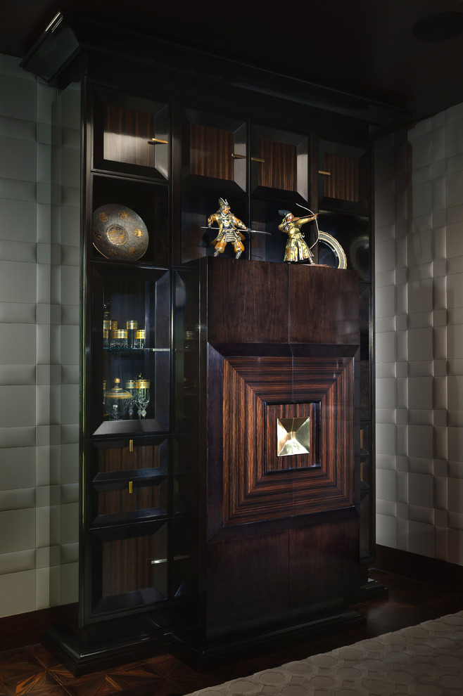 Квартира в темном стиле