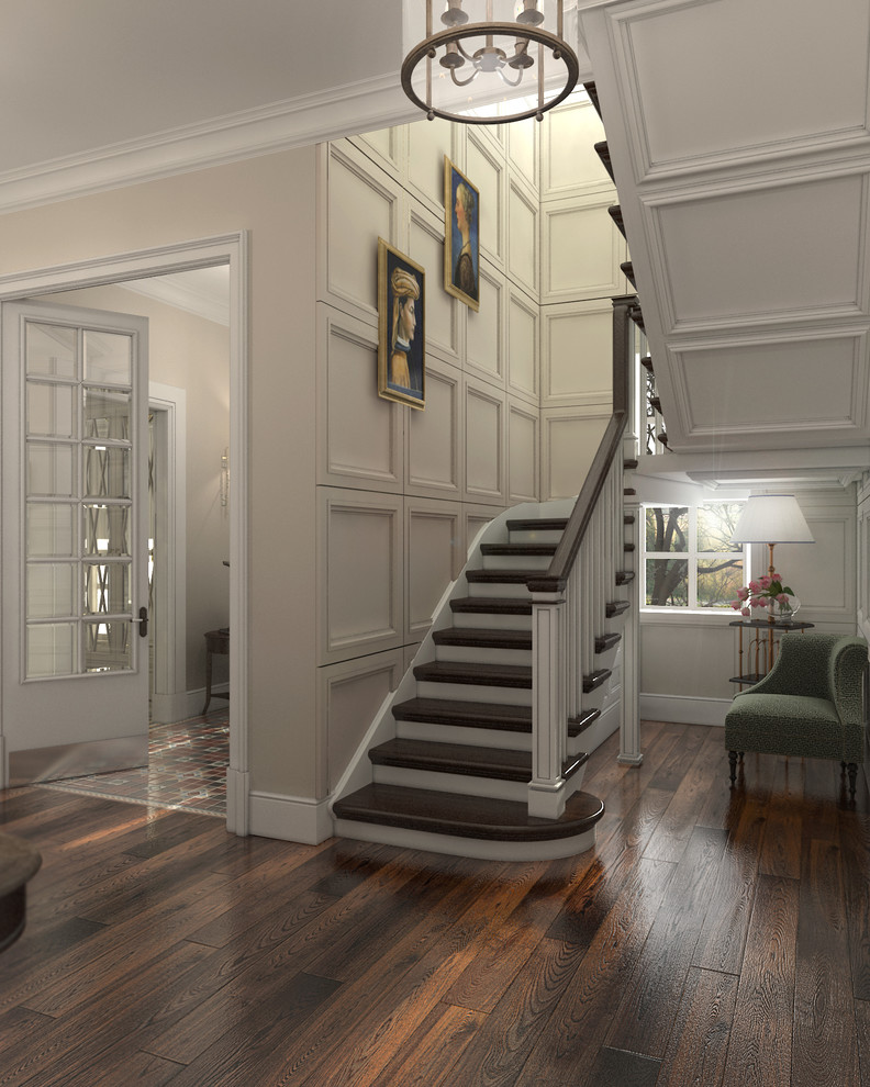 Project of Interiors at Private House (Moscow region)