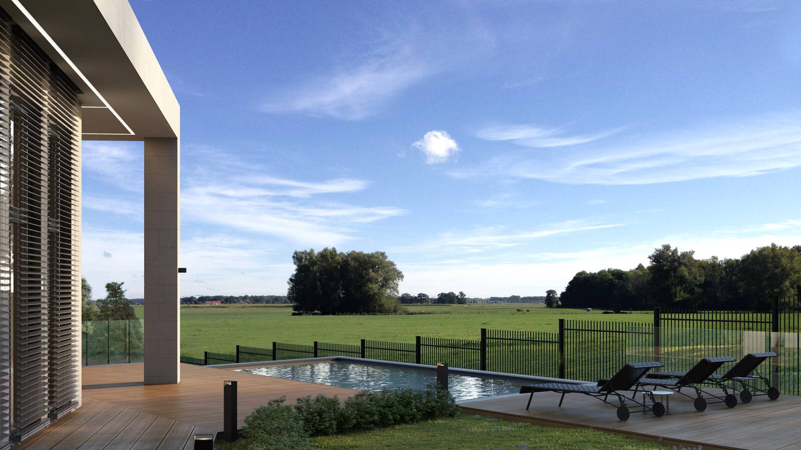 Архитектурный проект частного дома под Киевом