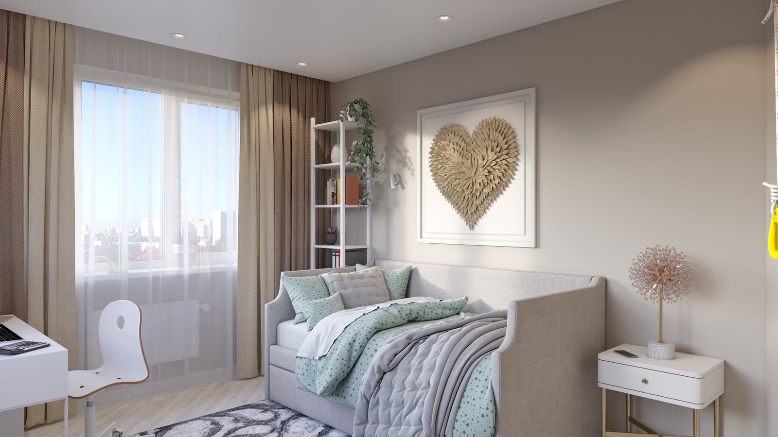 Дизайн четырехкомнатной квартиры Киев