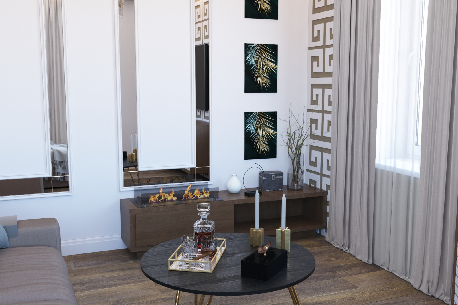 проект 3-х комнатной квартиры на Савушкина