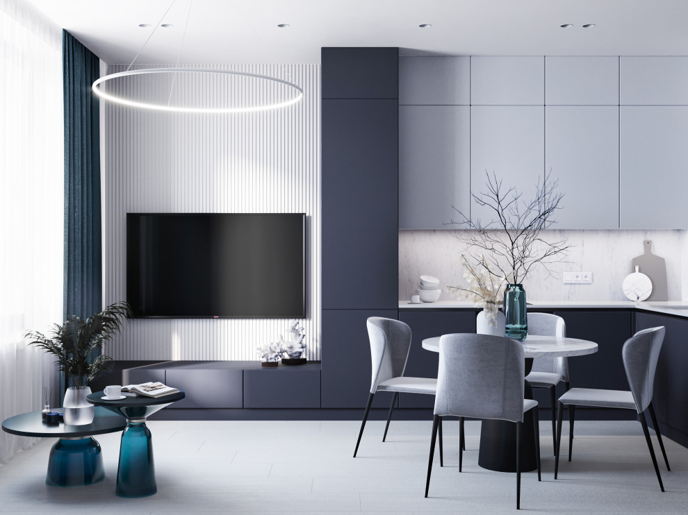 Обложка проекта: Интерьер квартиры в ЖК Романтика 66 м2