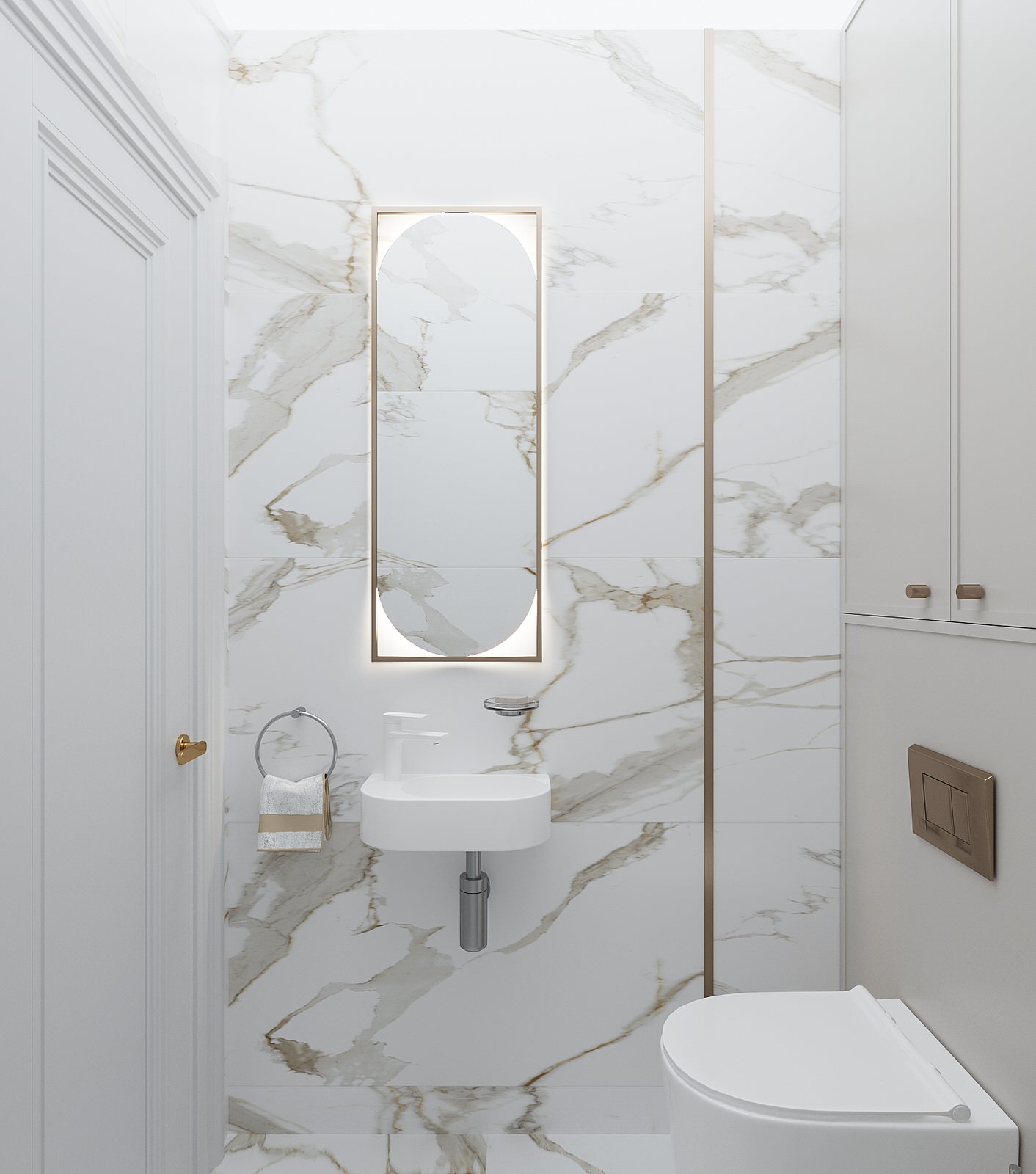 Дизайн проект квартиры 80 кв.м.