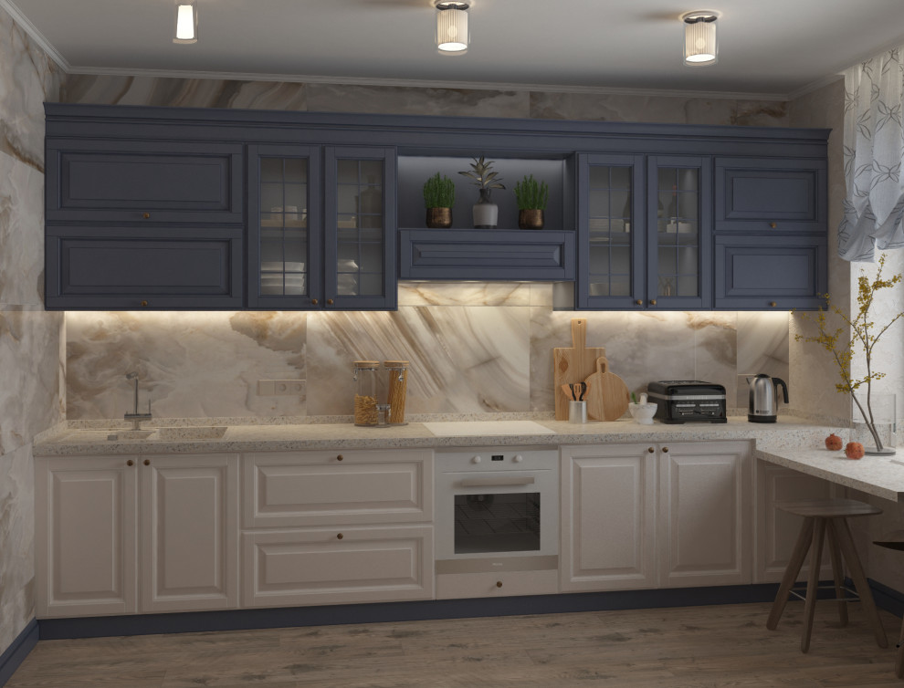 Обложка проекта: Кухня в ЖК "Дом на Волге"