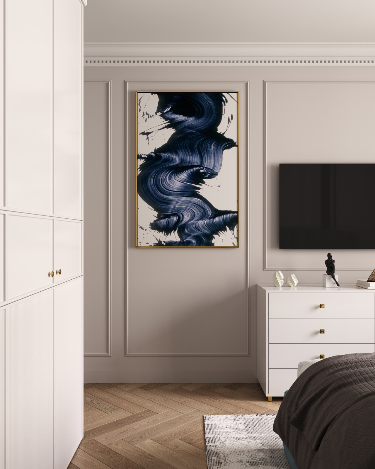 Проект трехкомнатной квартиры