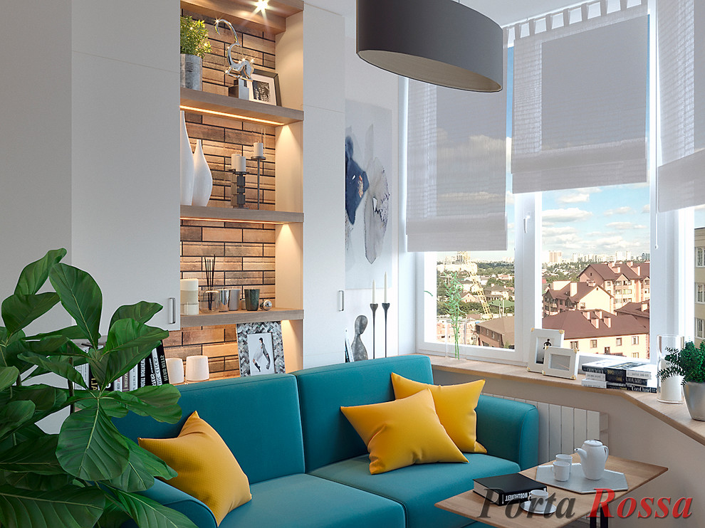 Apartment in Contemporary style (33,8 sq.m)