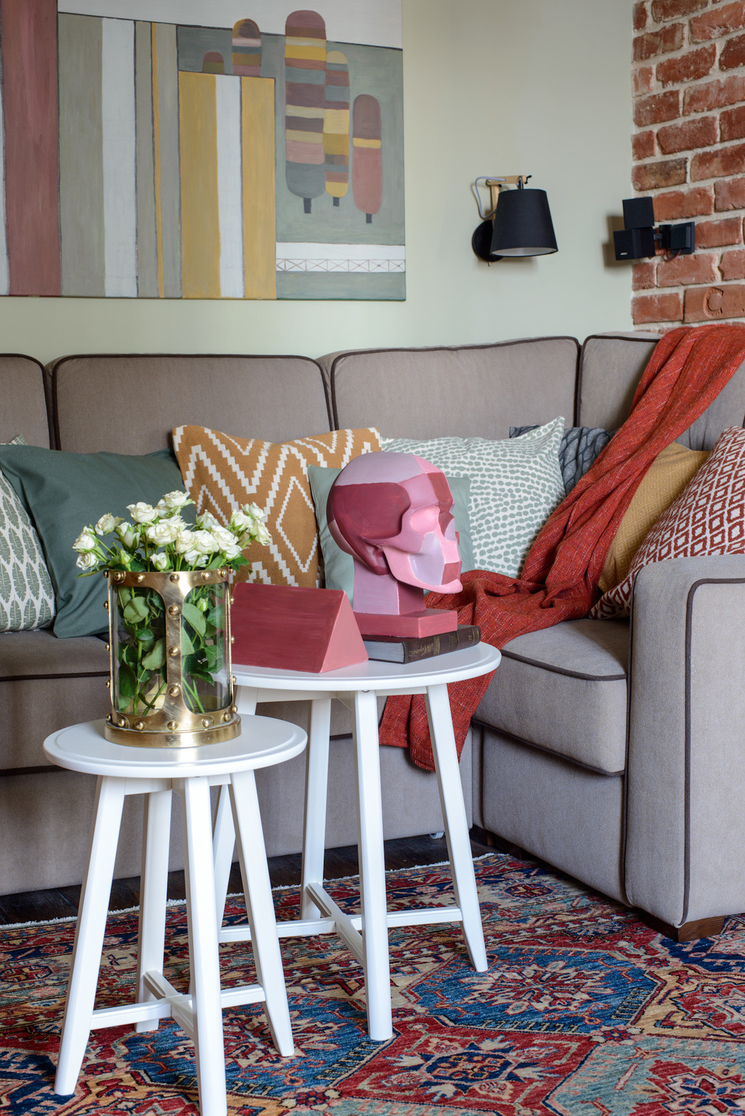 Трёхкомнатная квартира в Царицыно (дизайнер Людмила Данилевич)