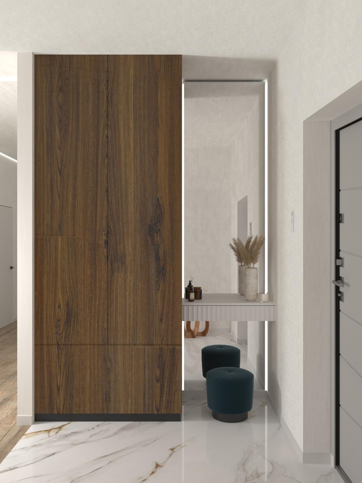 Интерьер квартиры в классическом современном стиле