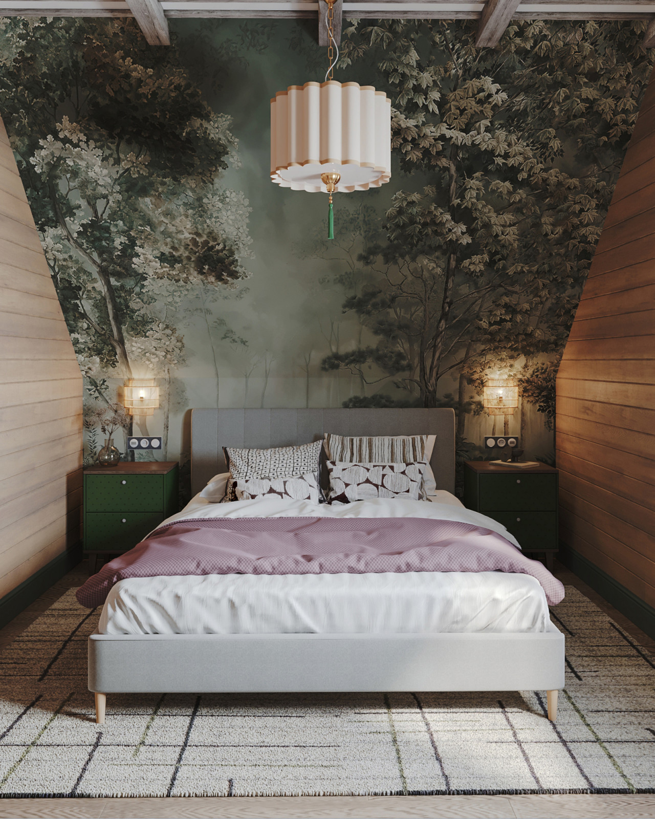 Загородный дом для молодой семьи с котами