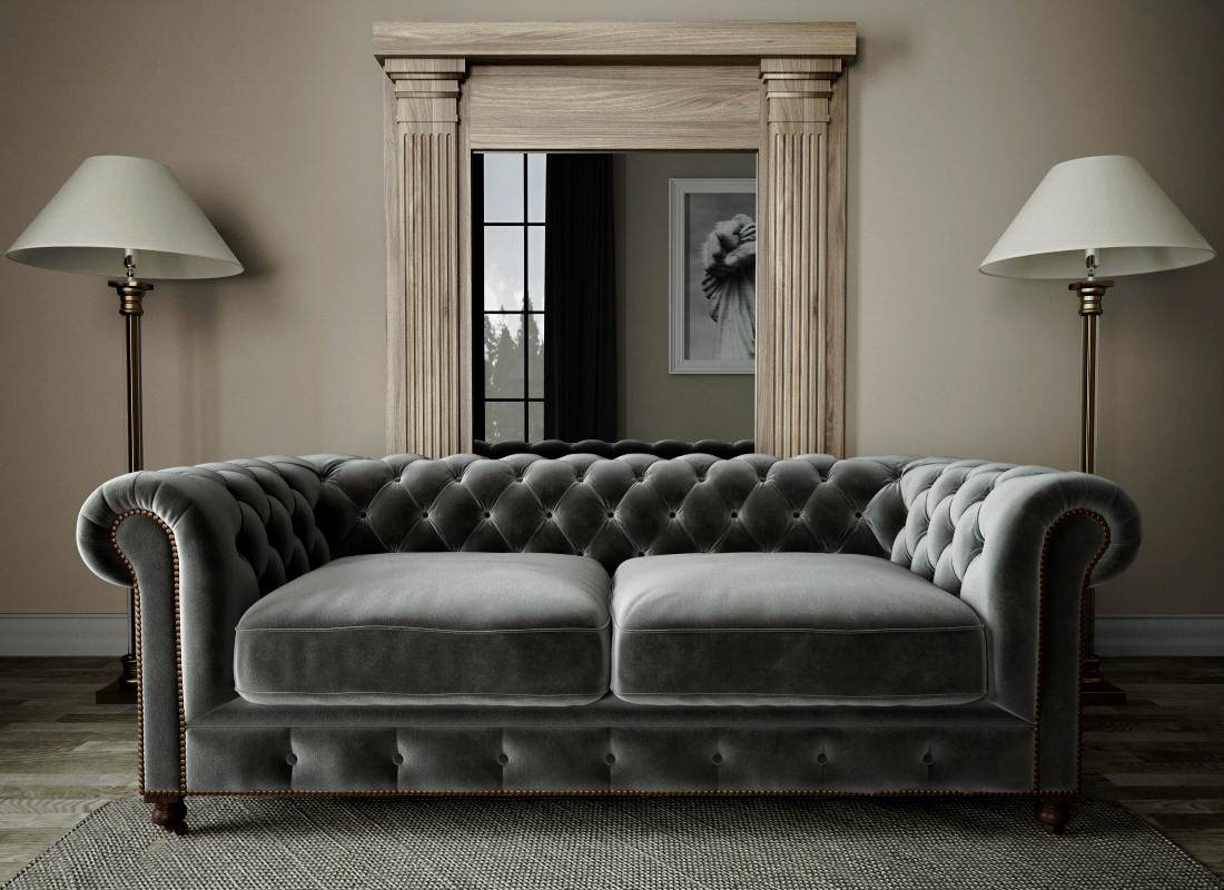 Обложка проекта: Коллекция диванов CHESTERFIELD. Собственное производство.