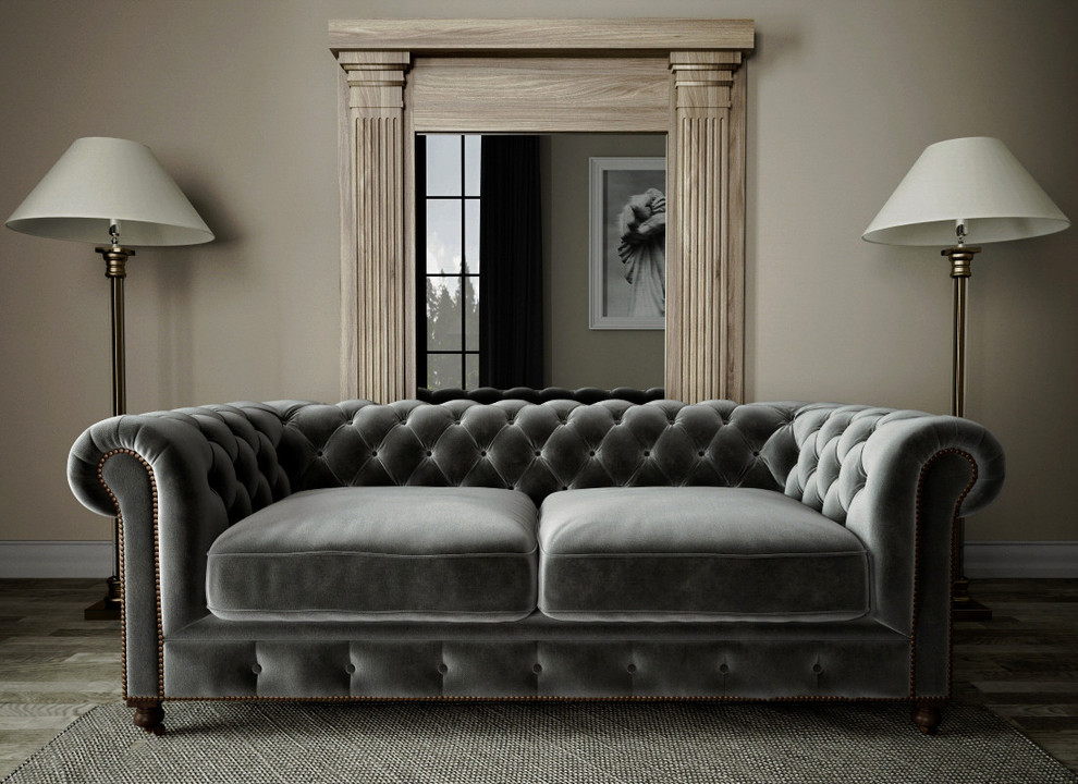 Обложка проекта: Коллекция диванов CHESTERFIELD. Собственное производство.