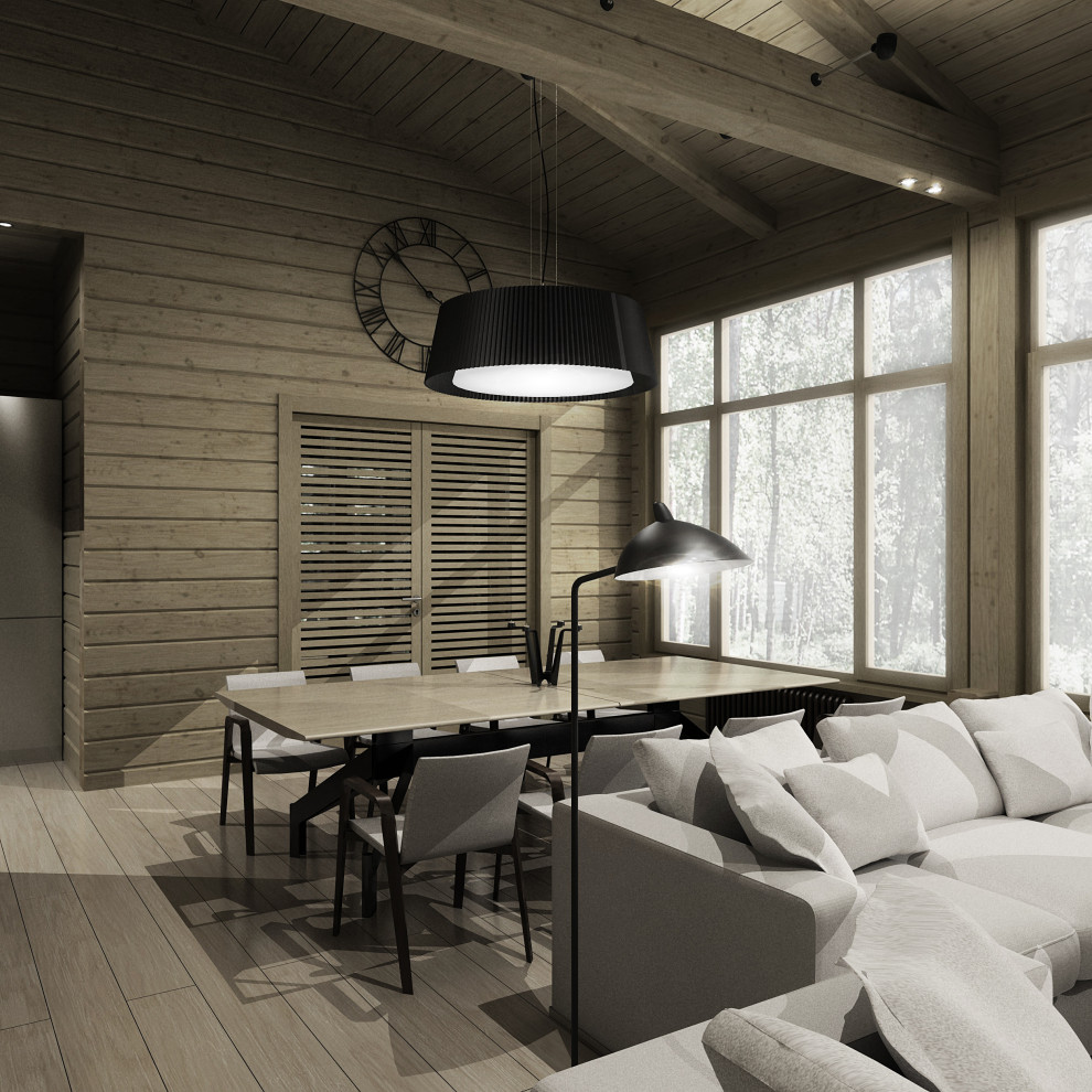 Деревянный дом в Подмосковье