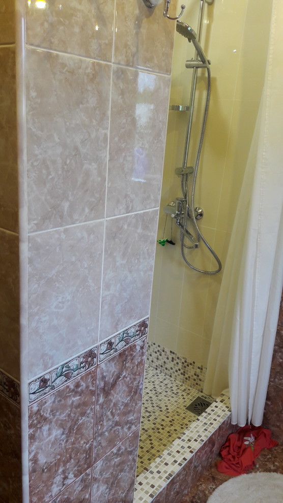 ремонт ванной комнаты в коттедже