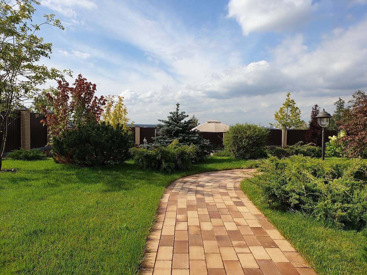 Проект участка с террасированием.