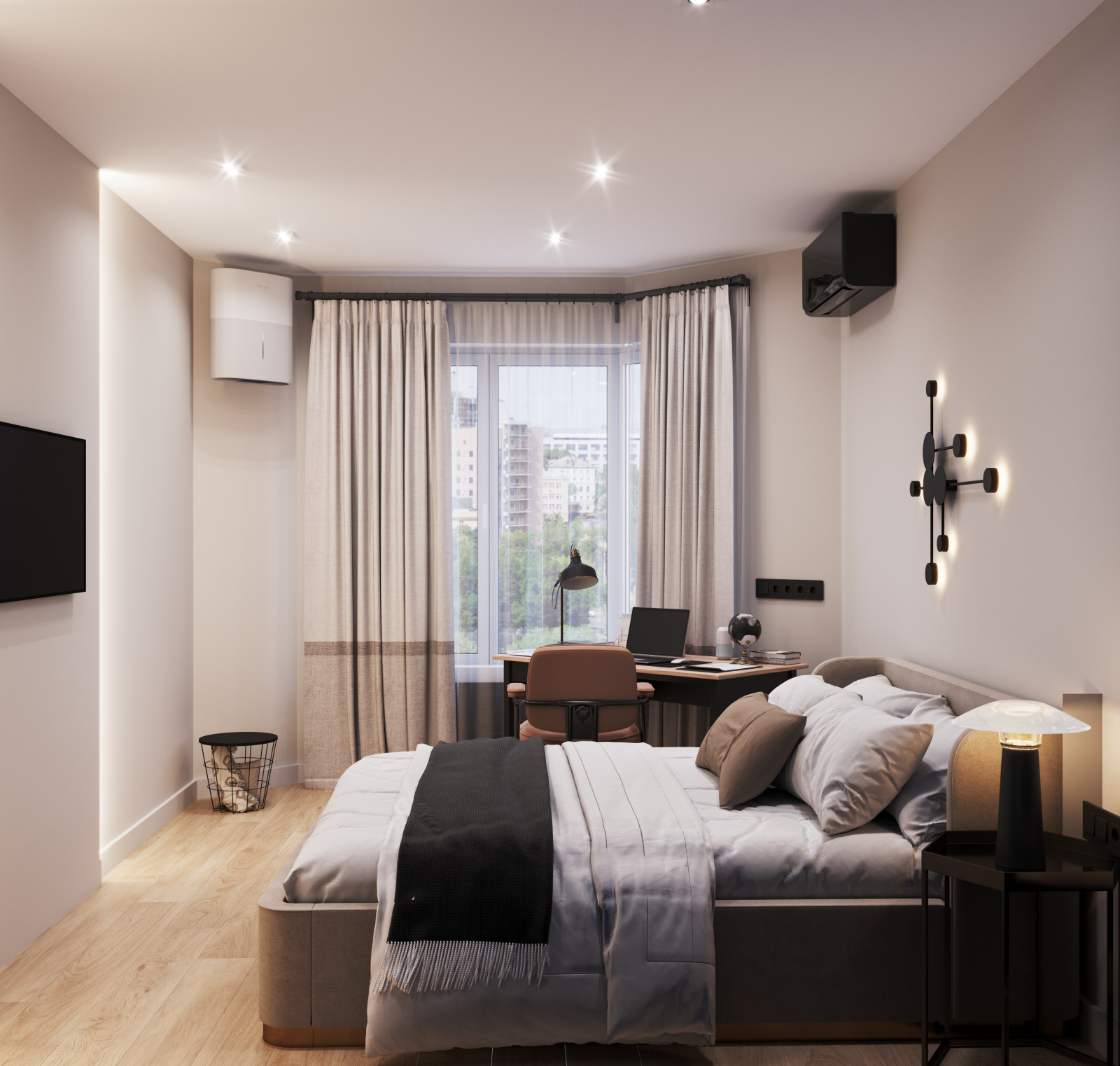 Однокомнатная квартира в ЖК Капитал, Самара