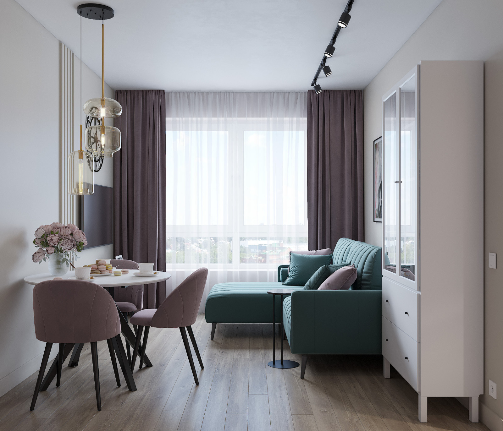 2шка с отделкой от застройщика, 50 м2 ЖК Кольская 8